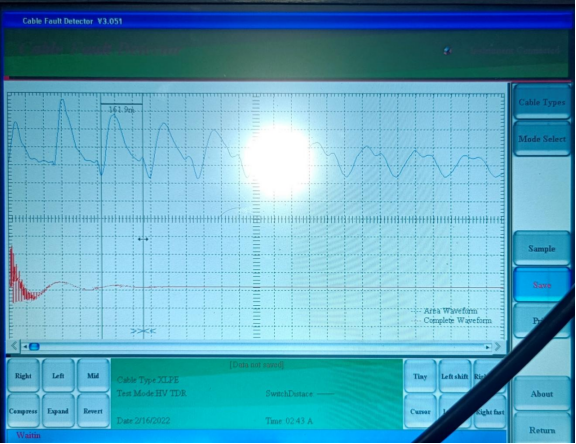 Underground Cable Fault Locator System Detect Faults