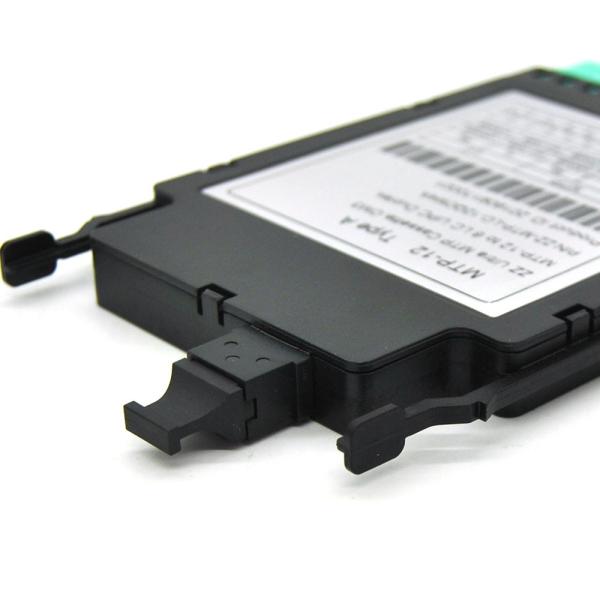 Ultra High Density Fiber Optic Patch Panel MPO/MTP Cassette Module With Quad LC Adapters