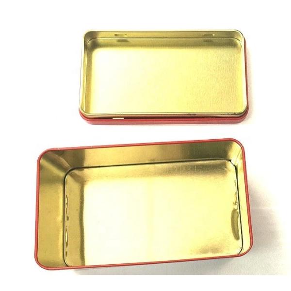 DADI Gift Rectangular Tin Box Offset Lithography Biscuit Tin Box Support