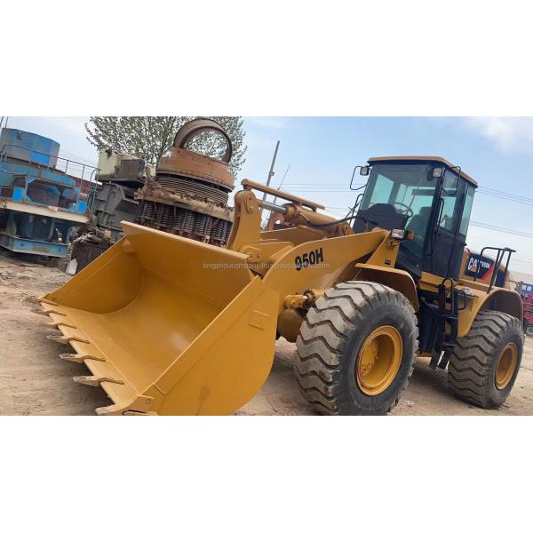 20 Tons Rated Load Secondhand Cat 950H Front Wheel Loader with WEI CAHI Engine