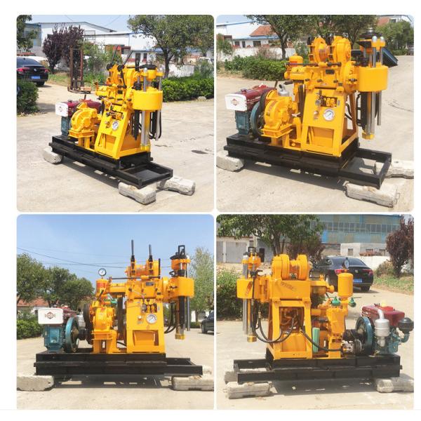 Diamond Core Tractor Mounted Borewell Machine 150 Meters