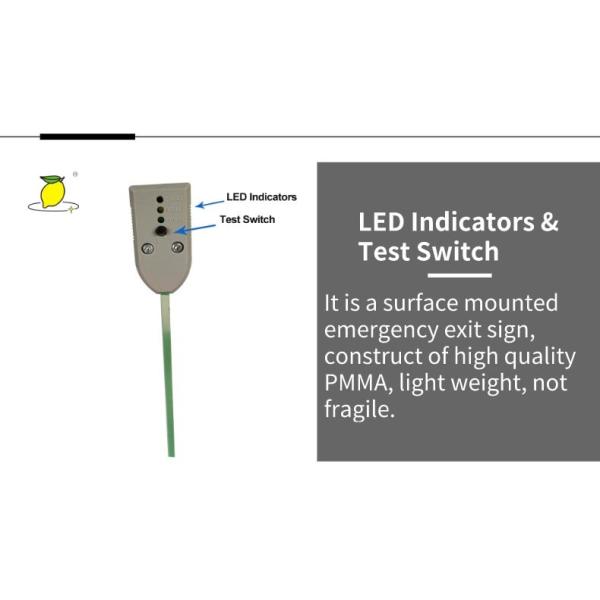 3W LED Emergency Exit Sign