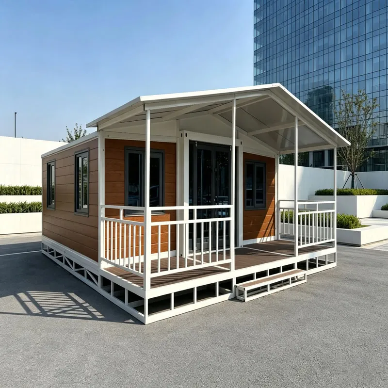 Luxury Expandable Container House with Double Wing Design