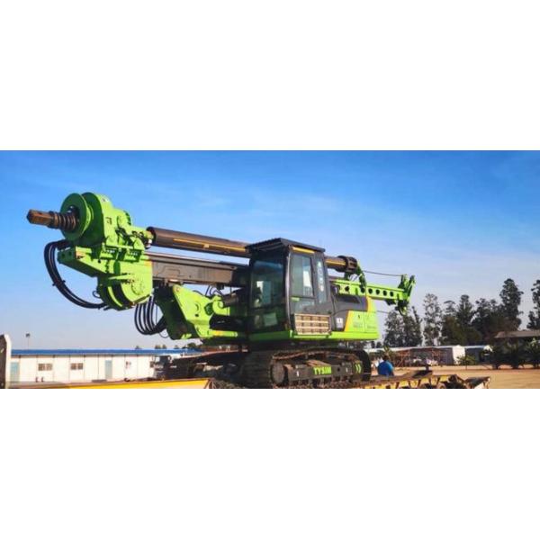 Small Rotary Piling Rig Machinery 28m Drilling Depth Operating Height Rotary Piling Rig