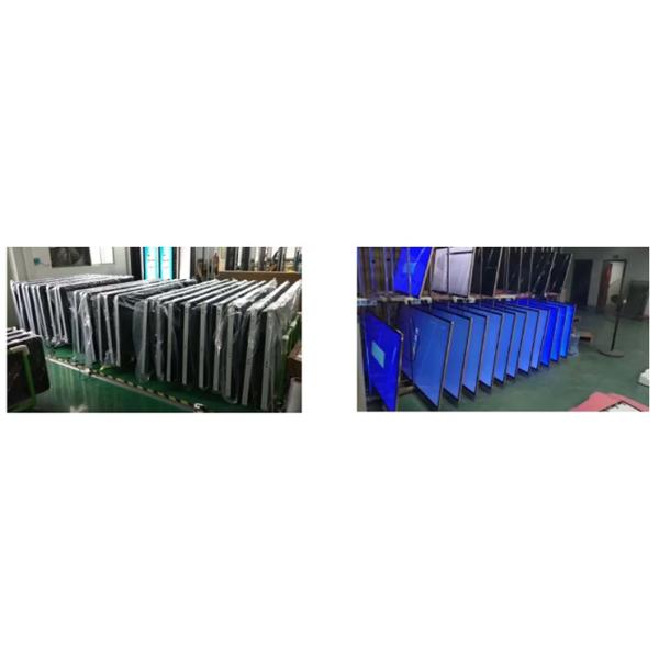 Vertical / Horizontal LCD Touch Screen Kiosk 32 Inch Rea Ltime Management