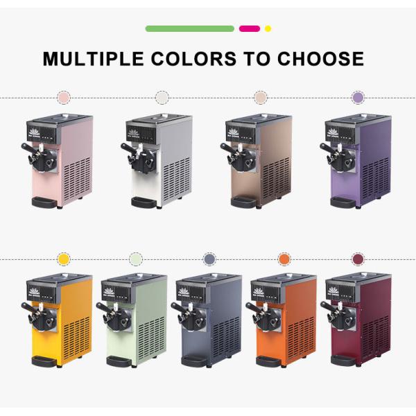 Floor Standing Ice Cream Machine Pre Cooling 5L*2 Hoppers