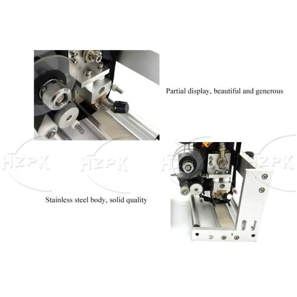 Semi Automatic Ribbon Printing Machine For Printing Paper Label Date
