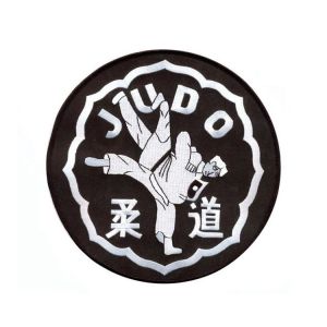 Quality Polyester 49mm Logo Embroidery Patch for sale