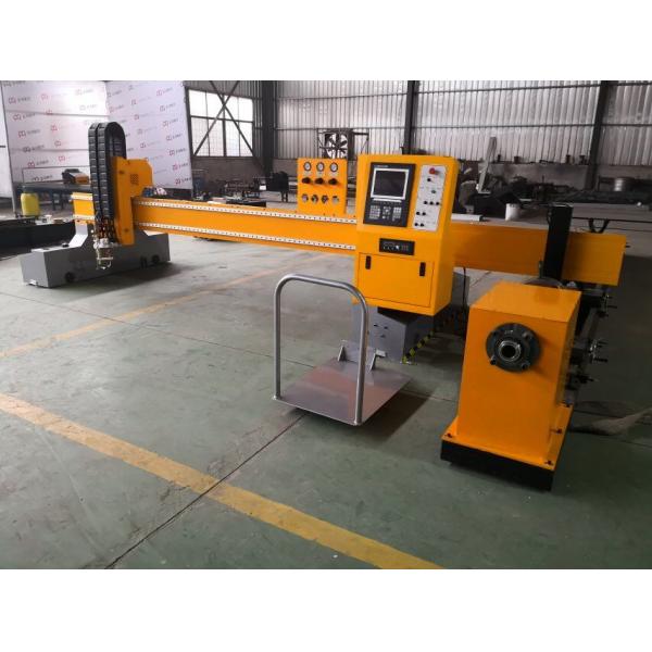 Double Driver Mode CNC Pipe Cutting Machine 5-200mm Flame Cutting Thickness