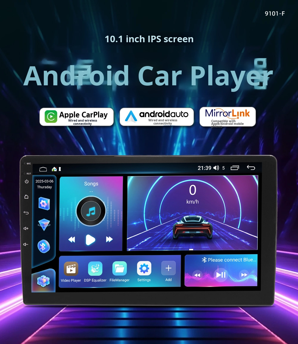 Creatall 7/9/10inch Central Control Car Android GPS Navigation Smart for BT Wifi Internet All-in-One Dashboard Machine