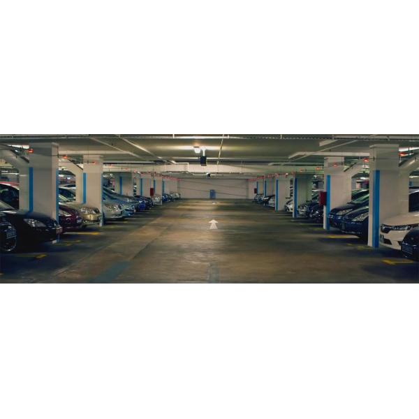 5700K IP65 Round Garage Ceiling Lights With Motion Sensor 6000LM