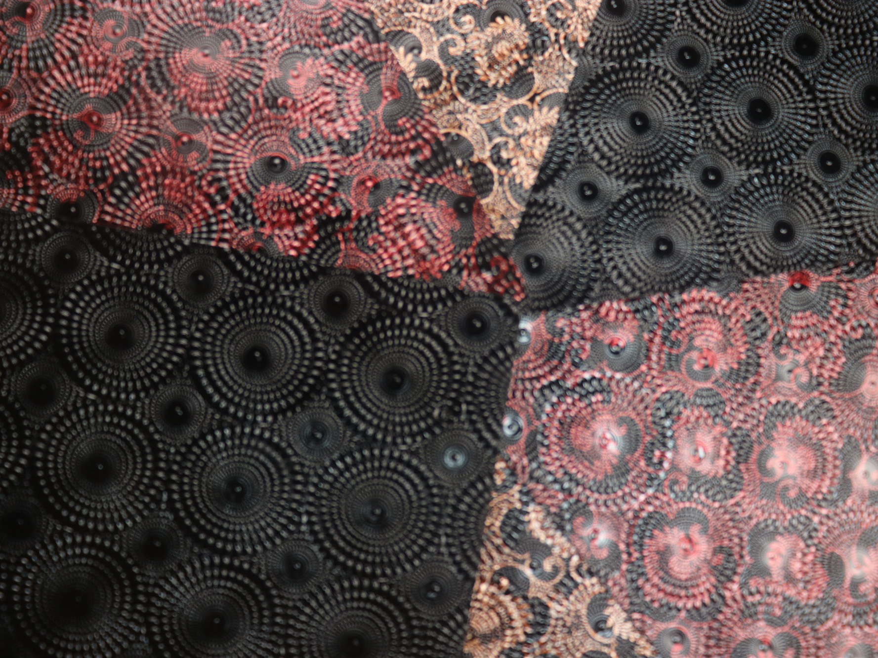 High Quality Soft Thick Printed Leather