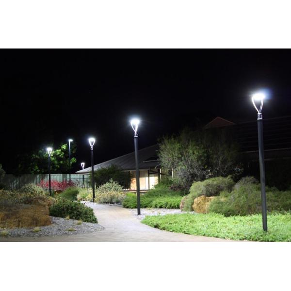 150W 120V 5000K IP65 Waterproof LED Post Top Lantern