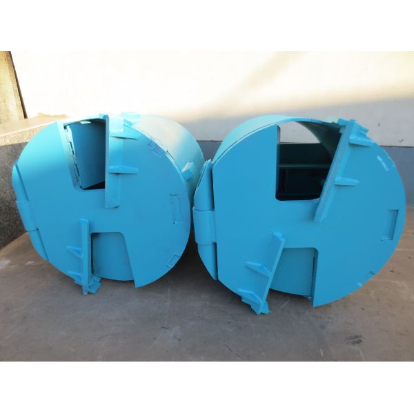 Soil Drilling Rig Foundation Drilling Tools Cleaning Drilling Bucket with V19 / V20 Teeth type