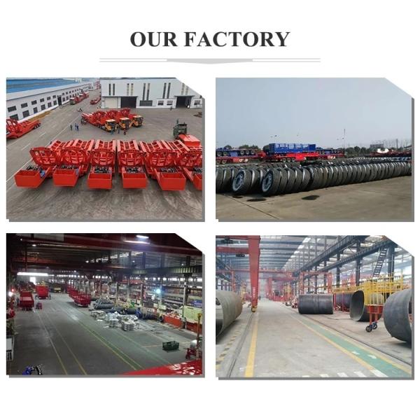 U Shape Dump Trailer Tipper Trailer Side Box Semi Trailers for Construction Materials