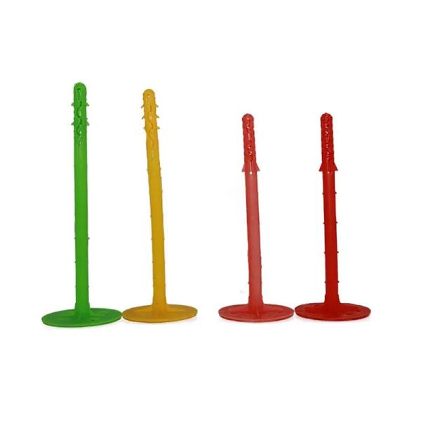 Weather Resistant Plastic Insulation Nails For Foam Board Insulation Secure Wall Installation With Hammer In Method