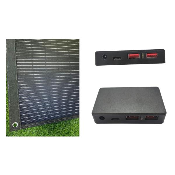 4 Fold ETFE Solar Panel 200W Waterproof Foldable with MC4 Connectors for Distributors and OEM Orders
