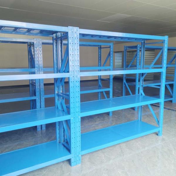 5Layer Medium Duty Metal Warehouse Storage Rack 100kg-500KG/Layer Weight