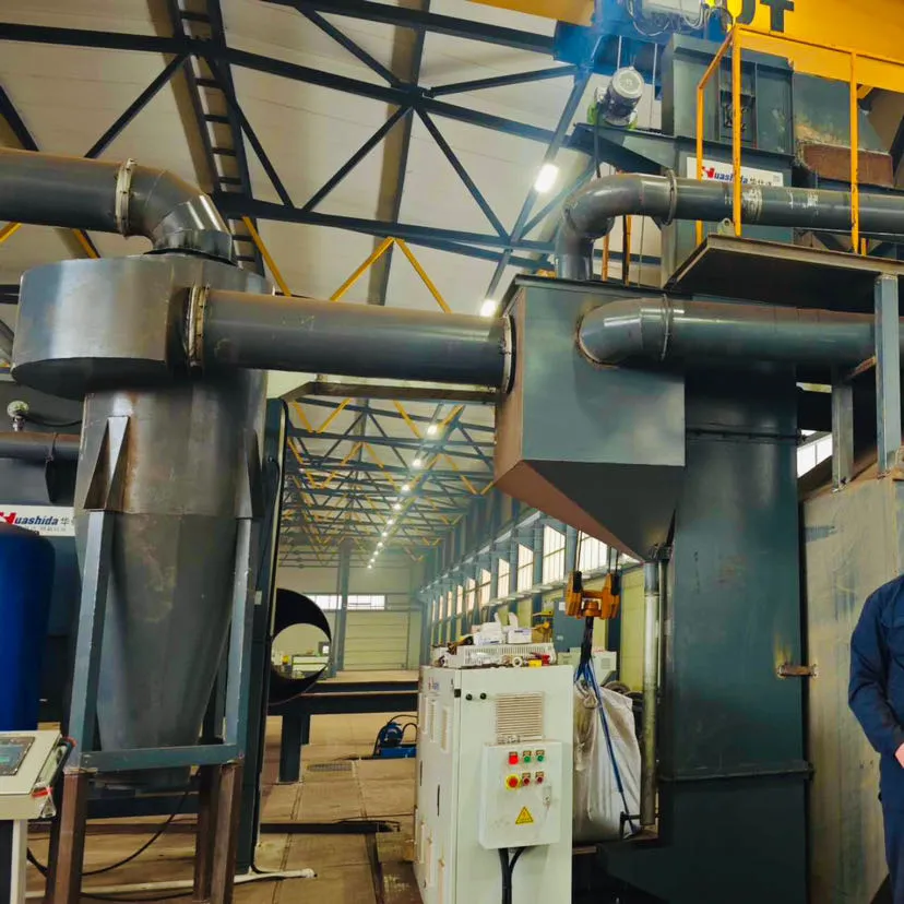 Steel Pipe Blasting Deruster for 3LPE Coating Line 48-3000mm