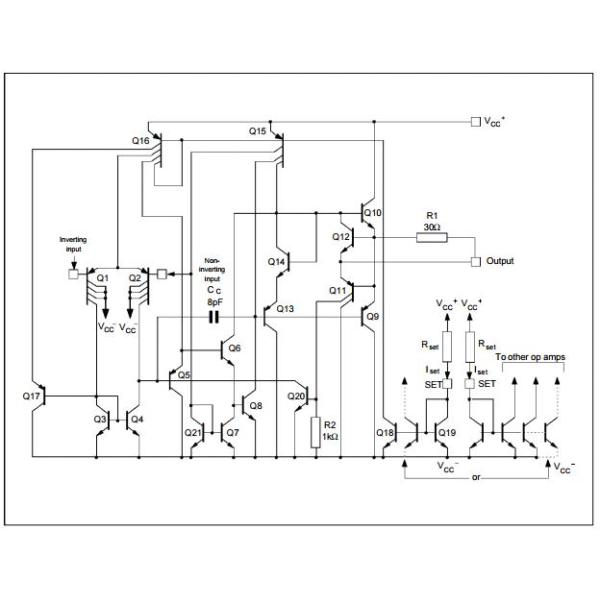 LM246N amplifier ic chip Integrated Circuit Chip PROGRAMMABLE QUAD BIPOLAR OPERATIONAL AMPLIFIERS