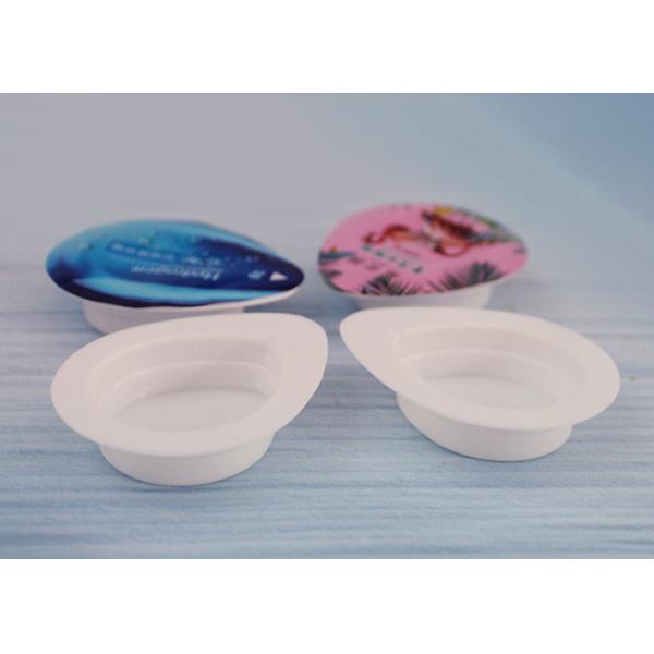 PP Solid Small Plastic Containers Water Drop Type For Neck Essence Mask 3g Volumn