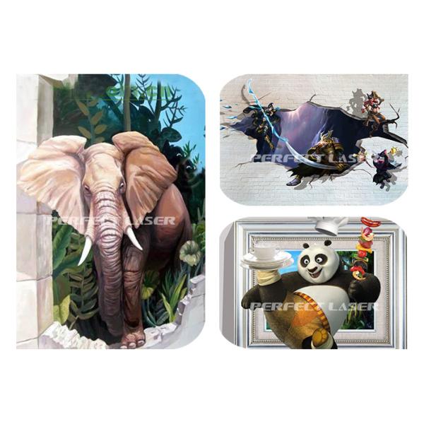 Outdoor Indoor Automatic Vertical Wall Printer Uv Ink 3D Wall Printing Machine Robots for Paintings and Wall Arts Decor Wallpaper