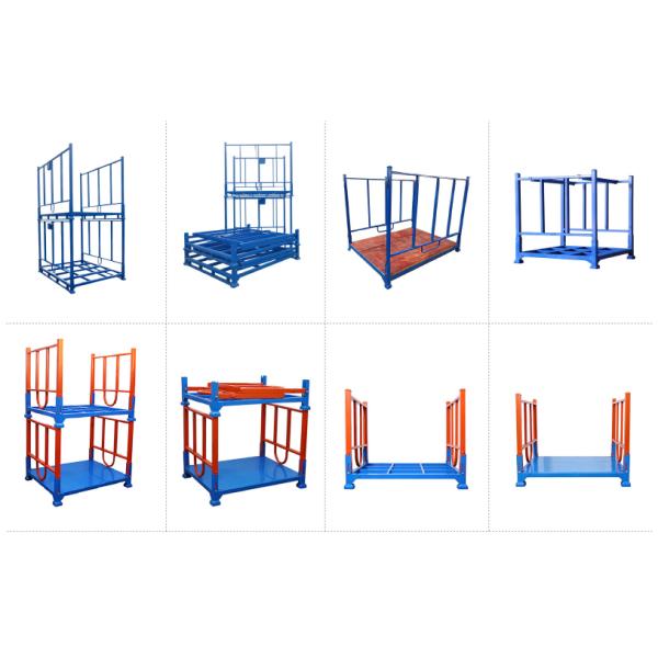 A19: Foldable Stacking rack Demountable Stacking rack for Canvas Textile Rolls Fabric Stackable Rack