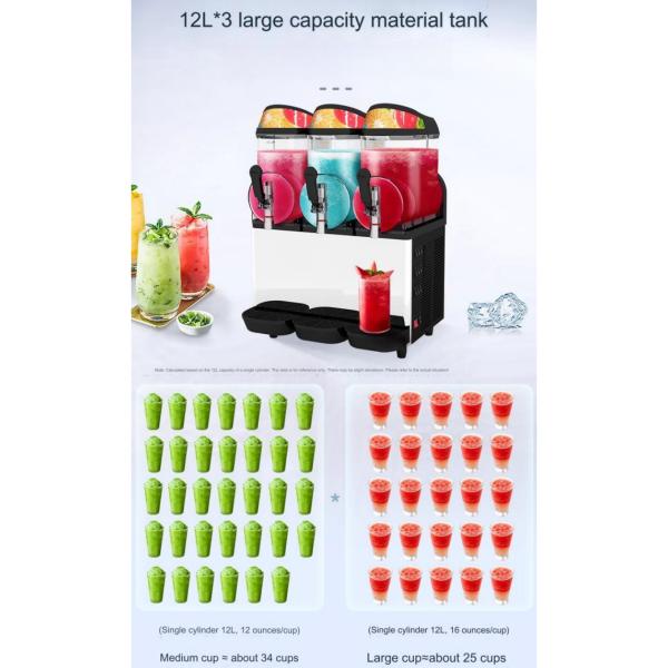 Multi-functional Juice Slush Machine Three-dimensional Heat Dissipation Function