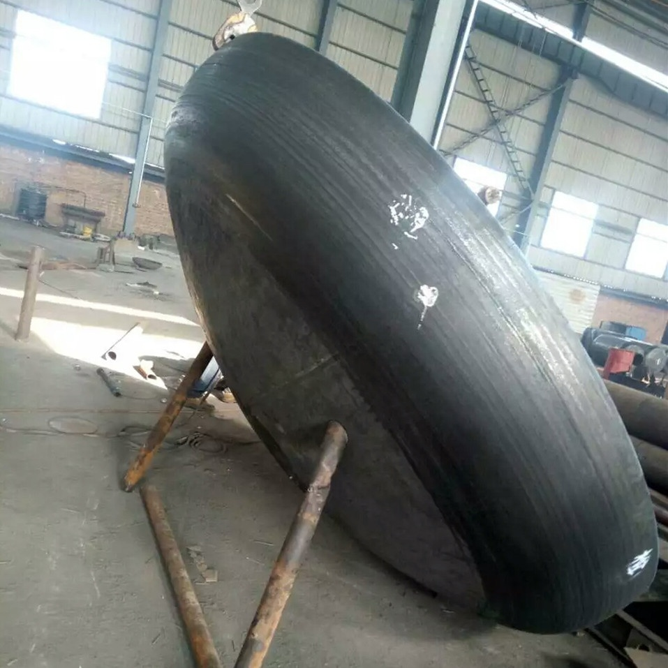 Pressure Vessel GR12 Titanium Hemispherical Dish End OD 300mm