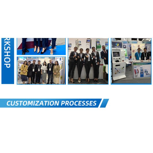 Customizable Floor Standing Self-Service Kiosk with 1920X1080 Resolution and Interactive Touch Screen