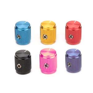 CNC Machined Switch Audio Potentiometer Knobs , Custom Rotary Encoder Knob For