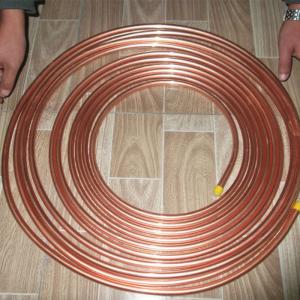 Quality Pancake Refrigeration Copper Tube Pipe Coil 1/4&quot; 3/8&quot; 1/2&quot; 80mm for sale