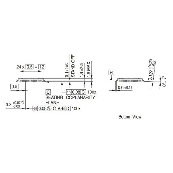 2MB Flash Microcontroller Chips XMC4700F100F2048AAXQMA1 LQFP-100 Microcontroller MCU