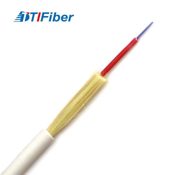 GJFSH Indoor Non Metallic SM G652D Fiber Optic Cable For FTTH