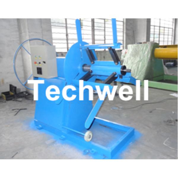 High Productivity C Purlin Roll Forming Machine With Manual Or Hydraulic Decoiler