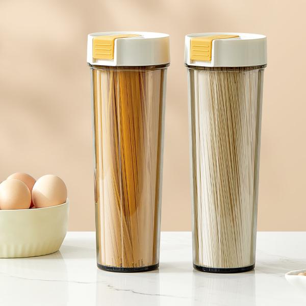 1000ML Kitchen Spaghetti Pasta Storage Containers Bucket Multi Purpose