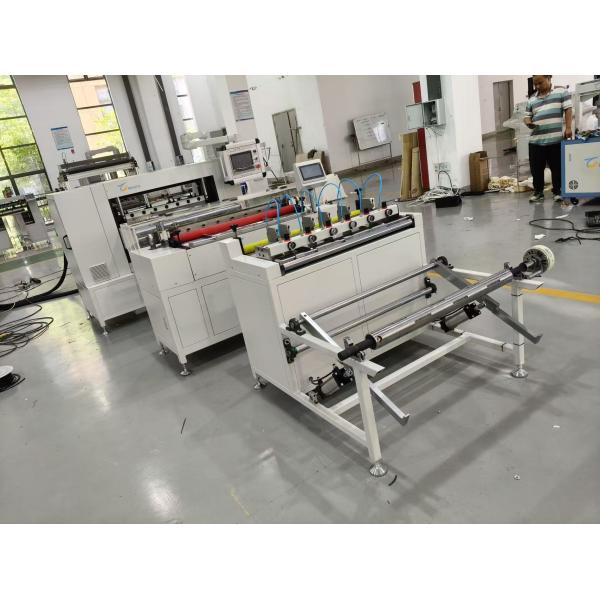 Non Partitioned Pleating Paper Folding Machine Production Line