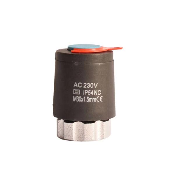 Normally Closed Electrothermal Actuator Automatic Underfloor Heating Valve Actuators