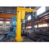 Pillar Mounted Arm Slewing Electric Jib Crane / Industry Crane 5T Capacity for sale