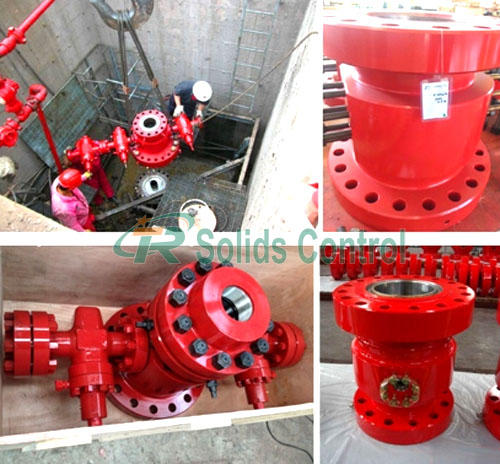 Wellhead tubing head for oilfield