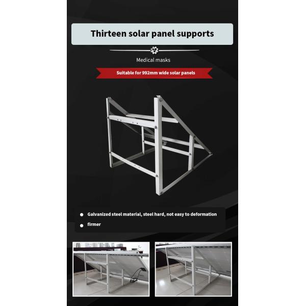 Residential Commercial Agricultural Solar Panel Roof Mounting Brackets