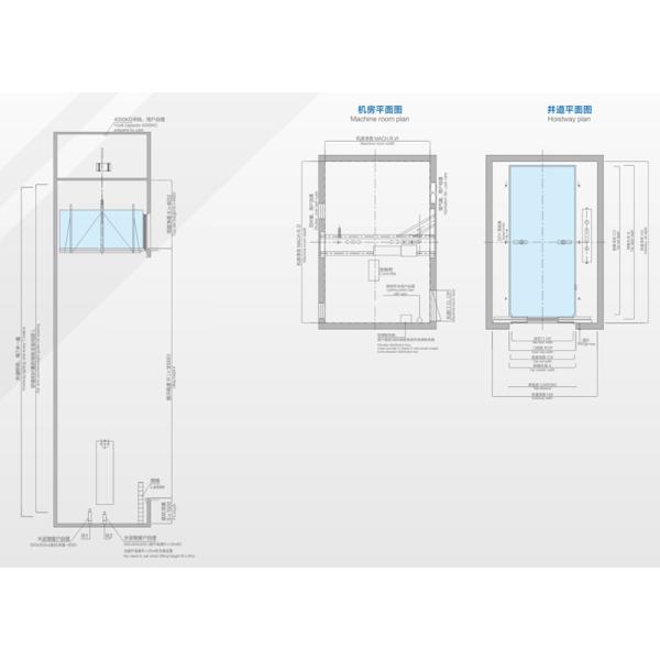 0.5m/S Automobile Speed High Speed Elevator Lift With Comfortable Quality