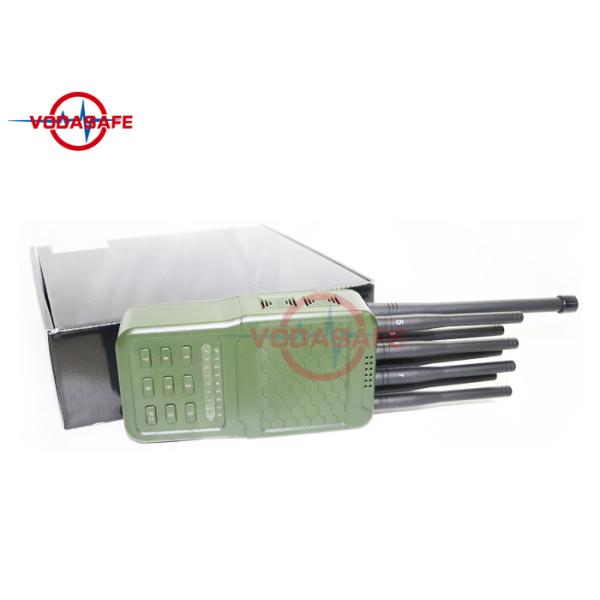 8 Channels Portable GPS Jammer Good Cooling System 4 Watt High Durability