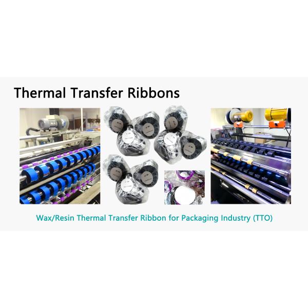 Scratch-Resistant Black and White TTO Ribbon - Model IR33600 OR33600