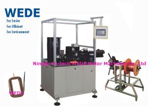 Auto Paper Inserting Coil Winding Machine By Flat Wire PLC Control Mode