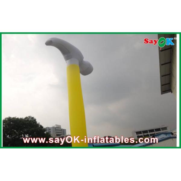 Height 3m Inflatable Air Dancer Rip-stop Nylon Cloth Inflatable Hammmer