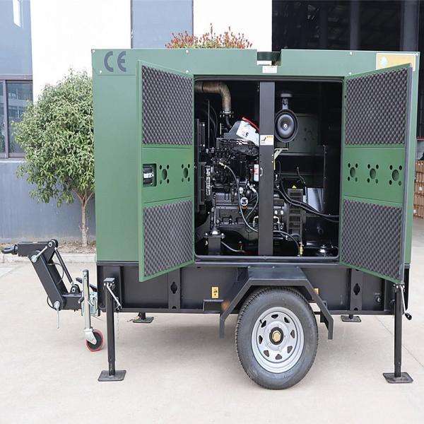 Portable Silent High Efficiency Diesel Generator for Mining Operations
