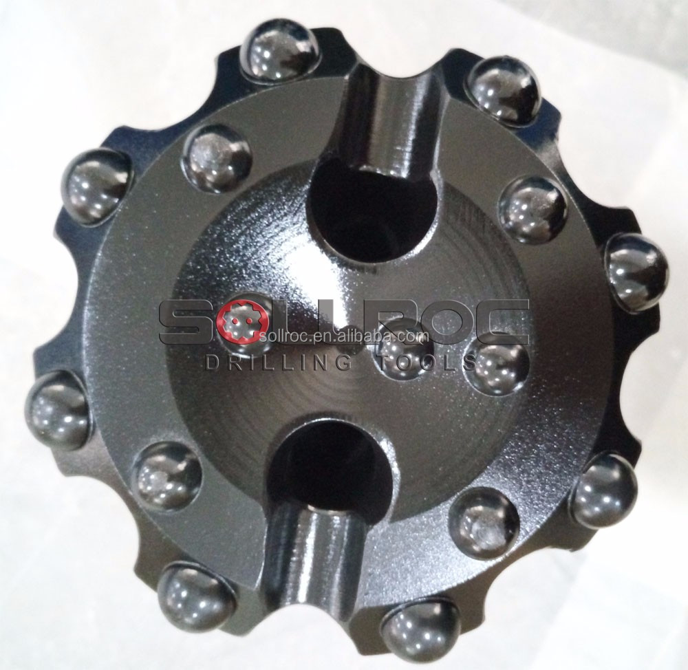 Forged Carburized Steel High Performance DTH Drill Bits for Well Drilling and Coal Mining