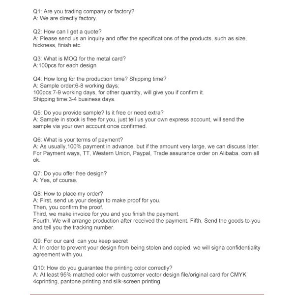 Personalized Premium Luxury Black Visiting Gold Metallic Credit Card Business Card Metal Printing Custom With Logo and Qr Code