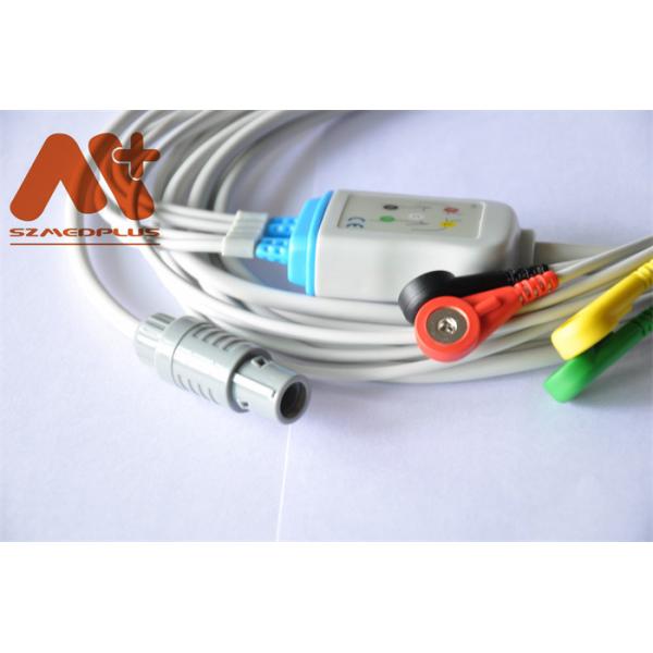 Primedic DM 10, DM 30 Compatible 4 Lead Snap Direct-Connect ECG Cable